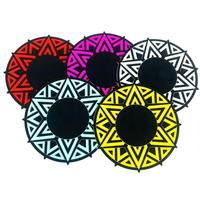 Tapis en silicone pour narguilé Shisha Tapis de protection en verre antidérapant multicolore pour narguilé de luxe Shisha