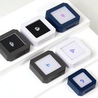 Nouvelle Boîte à Bijoux Octogonale 2026 pour Diamants, Présentoir de Pierres Précieuses Colorées, Accessoires d'Exposition pour Diamants Nus sur Comptoir