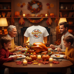 Camiseta familiar de Acción de Gracias 2025: El tiempo pasado juntos es una bendición - Product Image 2