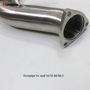 ท่อไอเสียสแตนเลสอเนกประสงค์คุณภาพสูงสำหรับ Audi S4 B8 B8.5  ท่อไอเสียรถยนต์  หม้อพักไอเสีย Audi - Product Image 3