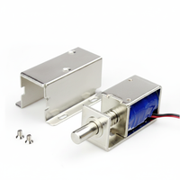 Serrure magnétique Sary 12V 24V, verrou électrique à commande électromagnétique, pêne de verrouillage LY-01, tige push-pull, petite serrure de placard 54x38x28mm