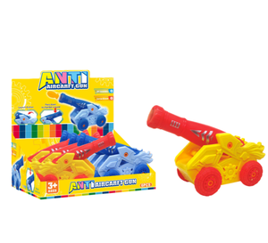 Juguete de Tanque de Combate de Plástico con Balas de Goma de Colores, Pistola de Aire Comprimido Pequeña, Dulces de Juguete para Niños, Venta al por Mayor - Product Image 1