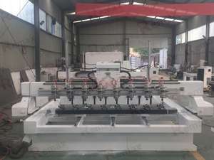 Machine de gravure sur bois CNC 2515 à têtes multiples avec système de contrôle DSP, haute productivité, puissance de broche de 2,2 kW - Product Image 4