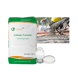 Additivo per Calcestruzzo al Formiato di Calcio per Cemento, Acceleratore di Presa per Malte Secche, Prodotto Chimico per Edilizia - Product Image 1