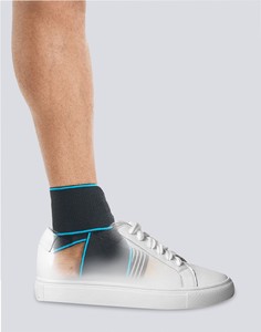 Factory Hot Sell Custom Breathable Ankle Guard Knitted Ankle Sleeve Strap Sports Support - Product Image 5