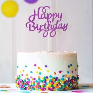 40 pezzi Toppers torta <span class=keywords><strong>di</strong></span> <span class=keywords><strong>compleanno</strong></span> plettri matrimonio Glitter Cake Topper decorazione per torta festa <span class=keywords><strong>di</strong></span> <span class=keywords><strong>compleanno</strong></span> - Product Image 4