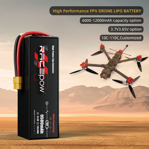 Аккумуляторы Racepow для FPV дронов 5200/6500/7000/8000/9000/9500/10000/12000 мАч 22.2В 6S 80C LiPo для мультикоптеров FPV - Product Image 5