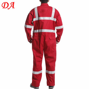 Combinaisons de travail de sauvetage de sécurité rouges de grande taille et de grande taille pour hommes - Product Image 5