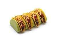Kit d'accessoires de fête jetables porte-taco en céramique créatif personnalisé pour la maison et la fête