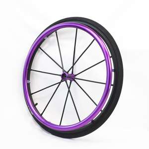 Produits tendance 2025 Nouveautés Pièces de fauteuil roulant de sport Fauteuil roulant actif Roue arrière de 24 pouces - Product Image 2