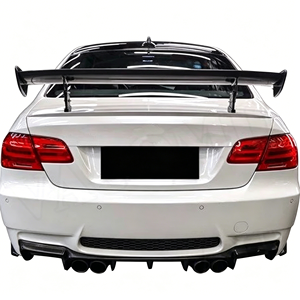 Alerón Trasero Estilo GTS de Fibra de Carbono Veidt, Ajuste Universal para <span class=keywords><strong>BMW</strong></span> Serie 3, Serie 4, Serie 5 y Sedanes M3, M4, M5 - Product Image 3