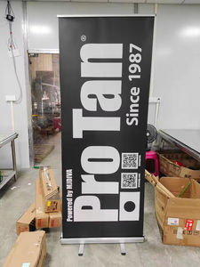 OEM kosong ditarik aluminium Pull-Up spanduk berdiri baja ditingkatkan untuk pameran & Display promosi - Product Image 2