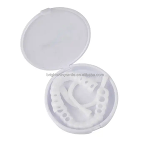 Sbiancamento dei denti prodotti superiore e inferiore falsi denti artificiali copertura impiallacciature protesi in silicone impiallacciatura denti livello di copertura - Product Image 4