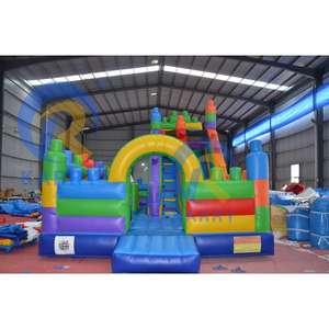 Wholesale Price Inflatable Bouncer Slide Combo Inflatable Bouncy Moonwalk High Dry Inflatable <b>Castle</b> Slide - Product Image 1