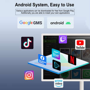 Nouvelle télévision portable pour regarder des films, télévision portable de 21,5 pouces pour les appareils ménagers, meilleur écran de télévision intelligent pour l'éducation - Product Image 5