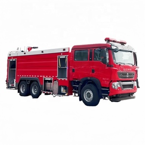 Precio de Fábrica, Camión Cisterna de Agua Contra Incendios HOWO 6*4, Camiones de Bomberos de 20 Toneladas con Tanque de Agua y Espuma en Venta - Product Image 1