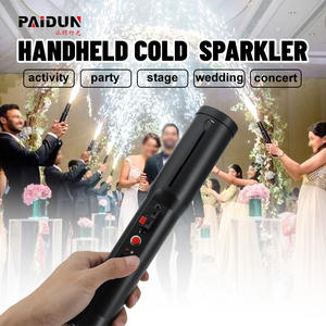 Genggam elektrik air mancur panggung peluncur dingin berkilau sumber daya <span class=keywords><strong>Confetti</strong></span> -stick pesta Enhanced Dry es pemenuhan Payton - Product Image 3