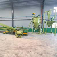 Nouvelle machine de recyclage automatique de pneus pour la production de granulés et de poudre de caoutchouc de haute pureté à partir de pneus usagés
