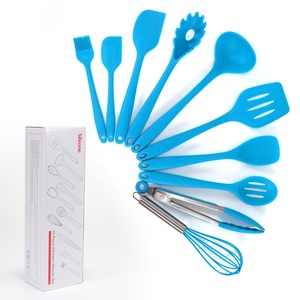 Nouveau rangement de 12 pièces ustensiles de cuisine antiadhésifs ensemble d'outils de cuisine différentes couleurs accessoires de cuisson articles de cuisine - Product Image 6