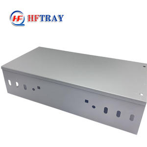 Goulotte de câbles industrielle personnalisée de 100 mm de largeur, étanche et résistante à la corrosion, pour intérieur et extérieur, en acier, type canal de surface - Product Image 6