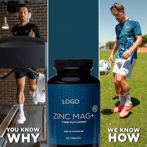 高吸収キレート亜鉛複合体25mg食品サプリメントピコリン酸ビスグリシネート銅亜鉛マグタブレット免疫サポート - Product Image 2