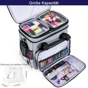 Échantillon gratuit Sac de rangement pour machine à coudre: sac fourre-tout anti-poussière pour l'organisation portable à domicile de bonne qualité - Product Image 2