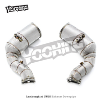 Downpipe OEM High Flow untuk Lamborghini URUS 4.0 2018-2019 Sistem Knalpot Katalis Header Baja Tahan Karat