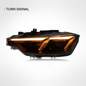 Luz Delantera para BMW Serie <span class=keywords><strong>3</strong></span> F30, Módulo LED Completo, Actualización Modificada, Nuevo Conjunto de Faros de Alta Luminosidad 2013-2018 - Product Image 3
