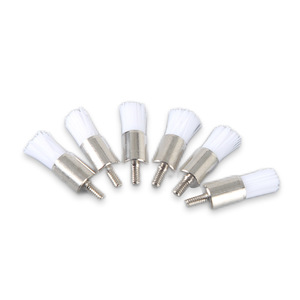 Ou Liya <b>Flat</b> Head Threaded Polishing Brush For Dental Nail Care Whitening Disposable With <b>Screw</b> Thread - Product Image 5