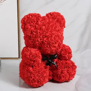 Dropshipping fabricantes de flores artificiales El regalo de Navidad más vendido conjunto de regalo de San Valentín
