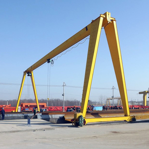 Grúa pórtico monoviga para almacenamiento de equipos de minería, elevación de componentes pesados, 10t, 16t, 32t, grúa portátil sobre rieles - Product Image 3