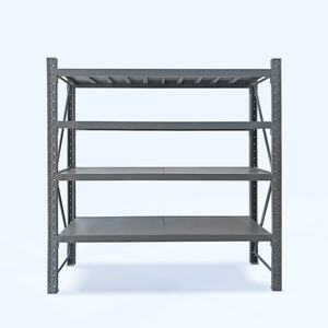 Scaffali di Stoccaggio Autoportanti Certificati CE per Carichi Pesanti, Ripiani in <span class=keywords><strong>Metallo</strong></span> per Magazzino - Product Image 2