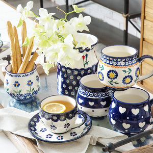 Taza <span class=keywords><strong>de</strong></span> <span class=keywords><strong>Desayuno</strong></span> <span class=keywords><strong>de</strong></span> Cerámica Hecha a Mano, Taza <span class=keywords><strong>de</strong></span> Café <span class=keywords><strong>de</strong></span> Porcelana, Tazas <span class=keywords><strong>de</strong></span> Cerámica Polacas <span class=keywords><strong>para</strong></span> Regalos - Product Image 3