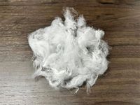 1.5D * 51MM vers le bas comme la micro fibre recyclée non-siliconée avec le prix favorable et la haute qualité