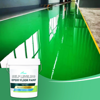 Peinture époxy pour sols résistante à l'usure, effet marbre, faible teneur en COV, durable, autonivelante, liquide pour sols d'usine