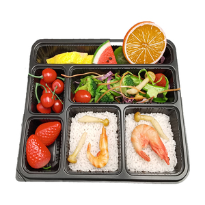 Disposable new design high quality microwavable eco-friendly plastic food storage bins lunch container box