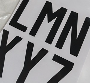 Película reflectante negra utilizada para matrícula de coche, cubierta de matrícula, evitar la detección de radar, pegatinas reflectantes - Product Image 6