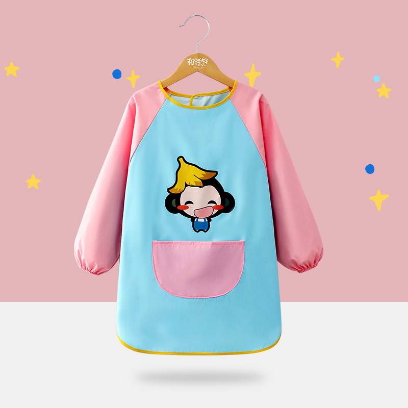 Manga larga banana mono lago azul