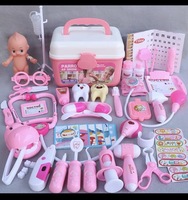 Jouets de docteur, jeu de rôle pour enfants, ensemble de jouets de docteur, valise, jeu de simulation, jouets de docteur pour enfants pour filles