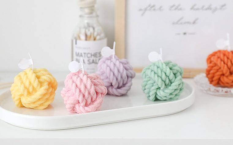 Aromatherapy Cand créatif de boîte-cadeau d'anniversaire de parfum de paraffine de cire de soja flairé par laine sensible en gros de MAISON d'AROME petite 8