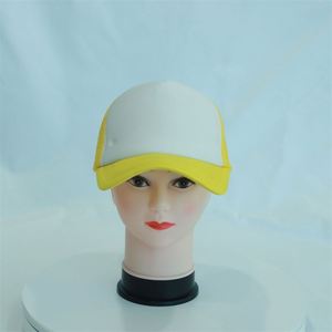 Gorra de malla de espuma de 5 paneles en oferta, con múltiples opciones de color, promocional, lisa, en blanco, al por mayor para ciclismo y playa - Product Image 2