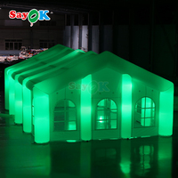 Discothèque gonflable d'événement commercial extérieur de Sayok grande tente gonflable de noce avec l'éclairage