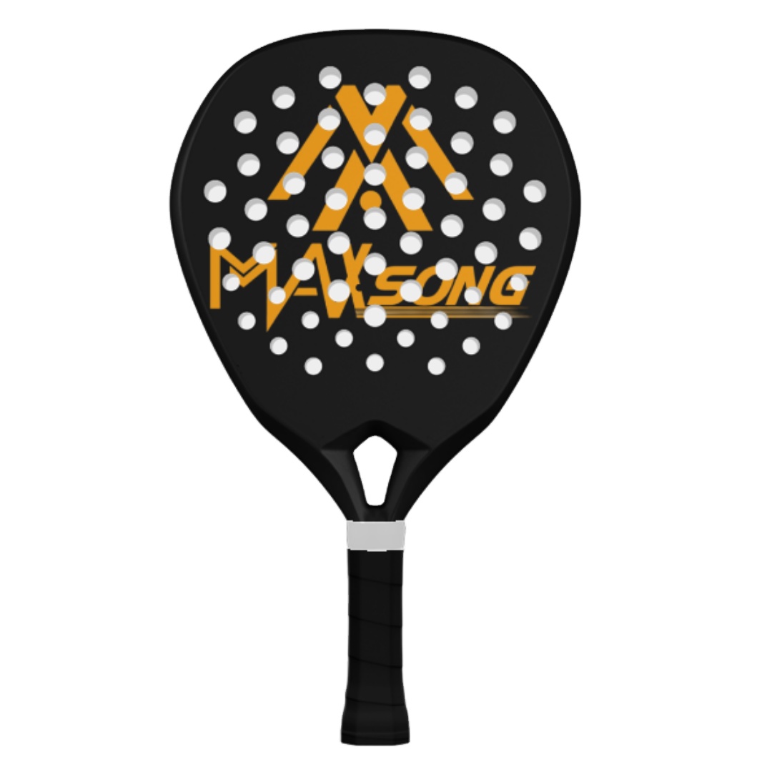 Новинка 2023, дизайнерская Теннисная ракетка из углеродного волокна 3k12k18k в форме слезы, теннисная ракетка из углеродного волокна, ракетки для пляжного тенниса