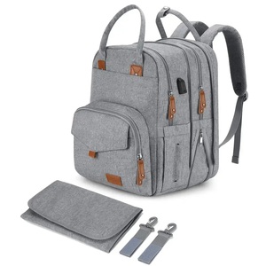 <span class=keywords><strong>Sac</strong></span> <span class=keywords><strong>à</strong></span> dos <span class=keywords><strong>à</strong></span> <span class=keywords><strong>langer</strong></span> double extensible extra large de 35 L avec antivol et USB, <span class=keywords><strong>sac</strong></span> <span class=keywords><strong>à</strong></span> <span class=keywords><strong>langer</strong></span> en nylon <span class=keywords><strong>pour</strong></span> deux enfants et parents, utilisation <span class=keywords><strong>pour</strong></span> tout-petits - Product Image 4