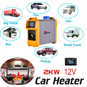 OGMIE Nouveau Chauffage Diesel Tout-en-un 2KW 12V/24V/220V/110V pour Stationnement/<span class=keywords><strong>Camping</strong></span> - Plage de Température -40~50°C Portable Universel Garantie 2 Ans - Product Image 5