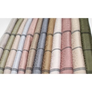 Pañuelo Cuadrado Wafa Premium de Poliéster Liso Teñido con Diseño Jacquard, 140x140 cm, Tacto Suave Similar al Algodón, Ligero - Product Image 3