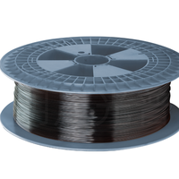 Fil en alliage d'aluminium au tungstène pur (W1/W2) résistant aux hautes températures, norme ASTM F288, certifié ISO9001, point de fusion 3415°C