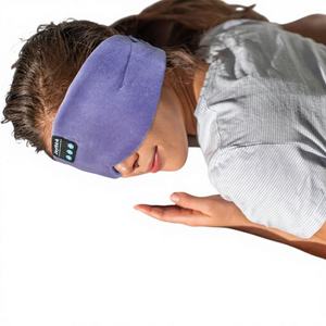 Antifaz Ergonómico <span class=keywords><strong>de</strong></span> Seda con Bluetooth para Dormir |   Bloqueo <span class=keywords><strong>de</strong></span> Luz al 100% y Batería <span class=keywords><strong>de</strong></span> Larga Duración para un Sueño Reparador CE/FCC - Product Image 1