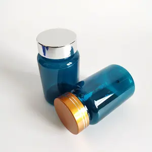 120ml 150ml 200ml pillole vuote HDPE PET bottiglie di plastica supplemento vasetti di plastica per medicinali in PET Made in China