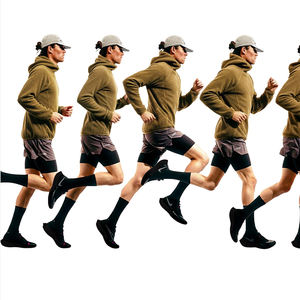 Felpa Invernale da <span class=keywords><strong>Uomo</strong></span> all'Ingrosso, T-shirt Traspirante a Maniche Lunghe, Felpa con Cappuccio per Sport, Corsa, Fitness e Attività all'Aperto - Product Image 1